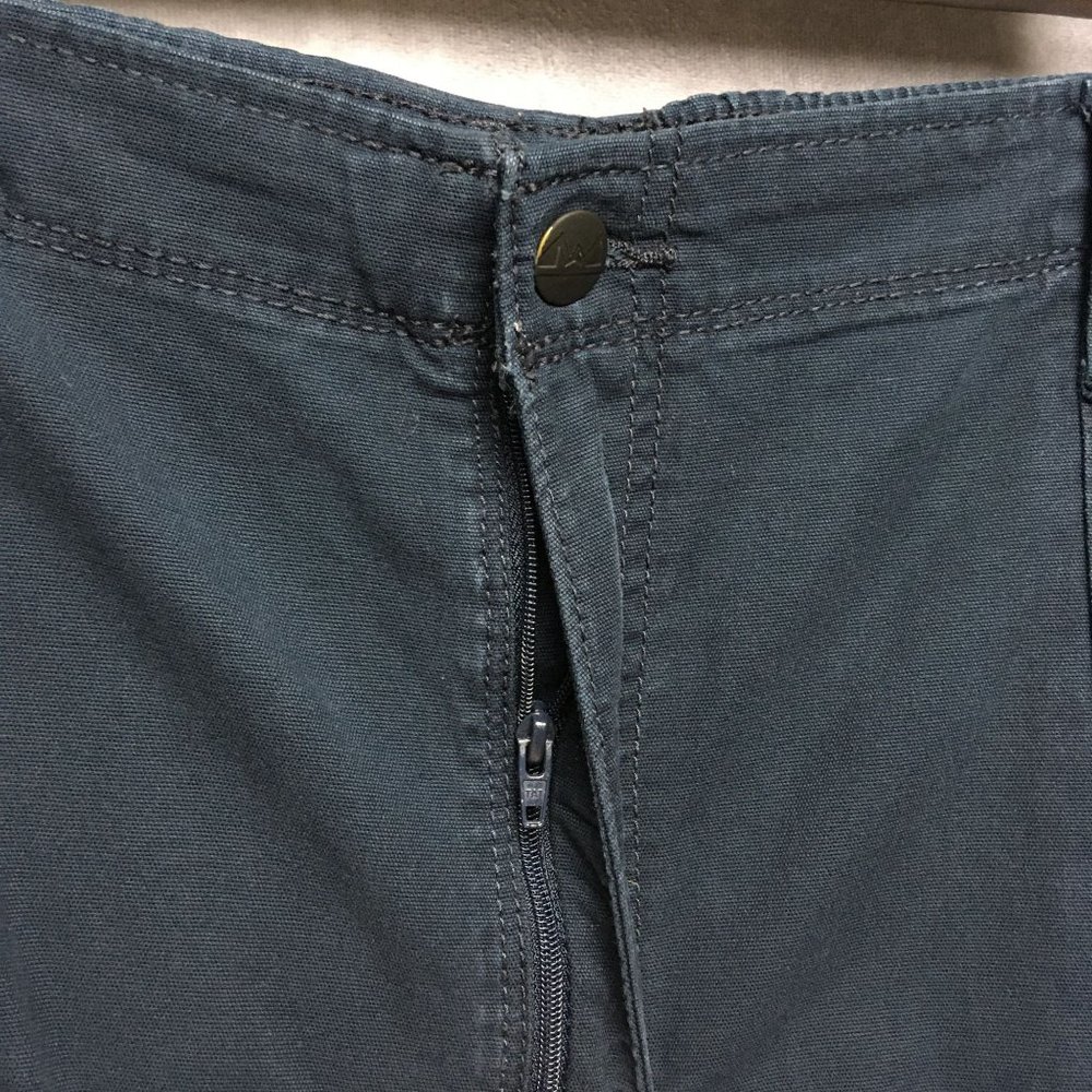 Wrangler Mens Cargo‎ Shorts 38 (Lot of 2) Blue Brown Zip Pocket Trail - Picture 10 of 10
